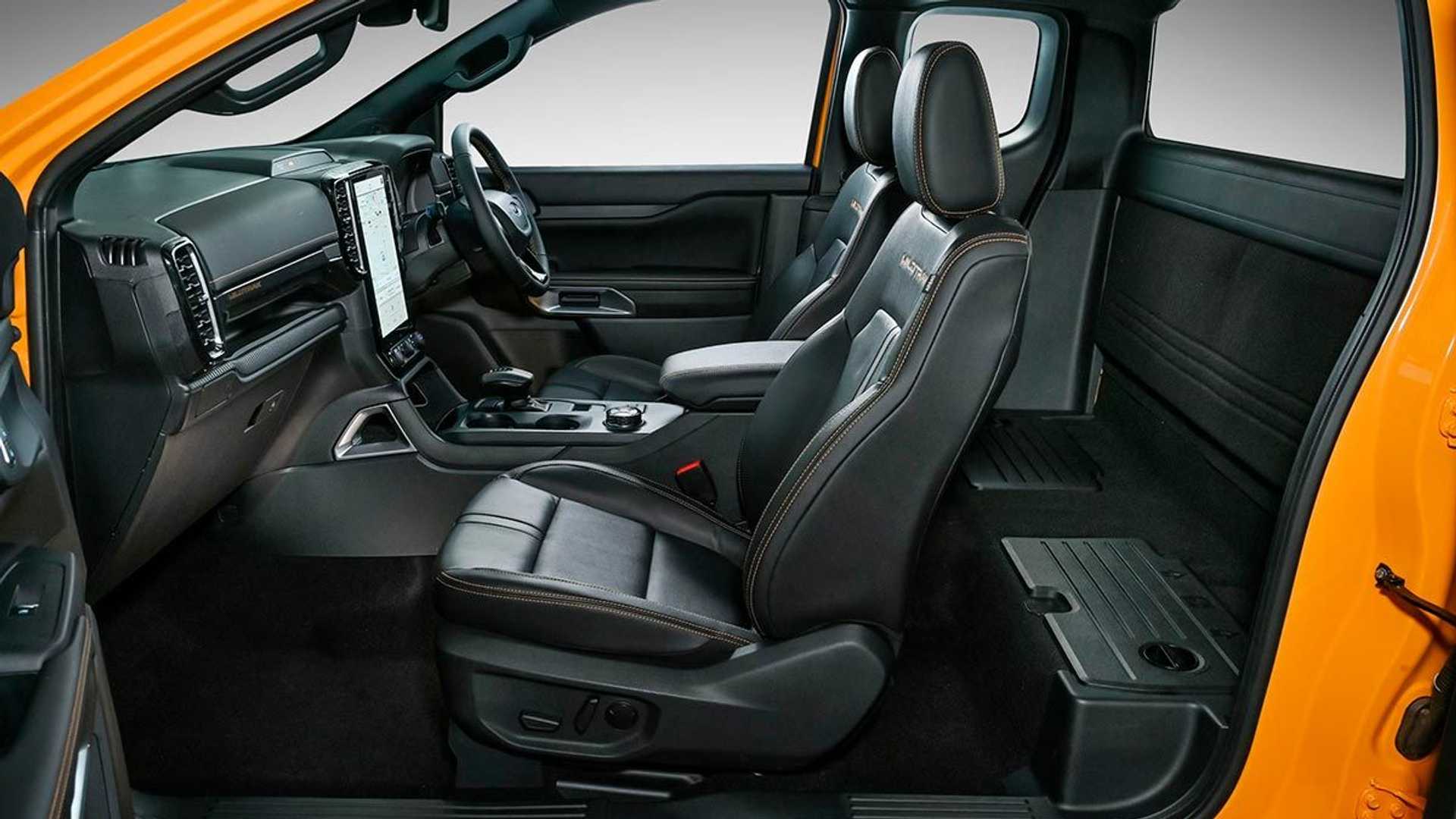 Nueva Ford Ranger 2024 Supercab por dentro