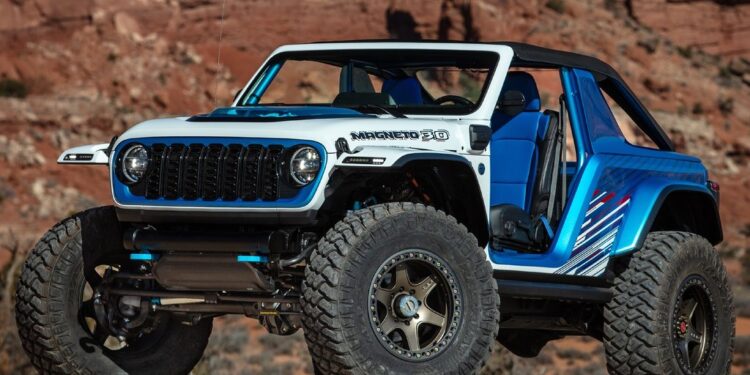Jeep Wrangler Magneto 3.0: conocé el aventurero 100% eléctrico
