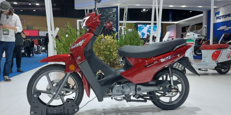 Motomel presentó la nueva Blitz 110 y más novedades en el Salón Moto 2023