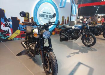Royal Enfield llevó al Salón Moto 2023 la nueva HNTR 350 y una edición especial imperdible
