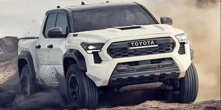Se filtra imagen de la nueva Toyota Tacoma, la futura Hilux