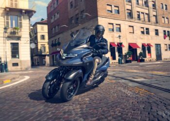 Yamaha Tricity: conocé el imponente scooter de tres ruedas