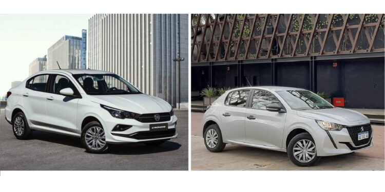 Fiat Cronos VS Peugeot 208 ¿Cómo son y qué traen los autos más vendidos?