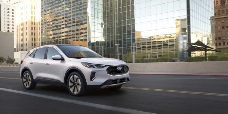 Kuga híbrido: Ford presenta el renovado SUV con nuevo diseño y tecnología