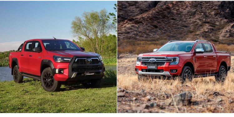 Ford Ranger vs Toyota Hilux ¿cuánto cuestan las pick-ups más caras de Argentina?