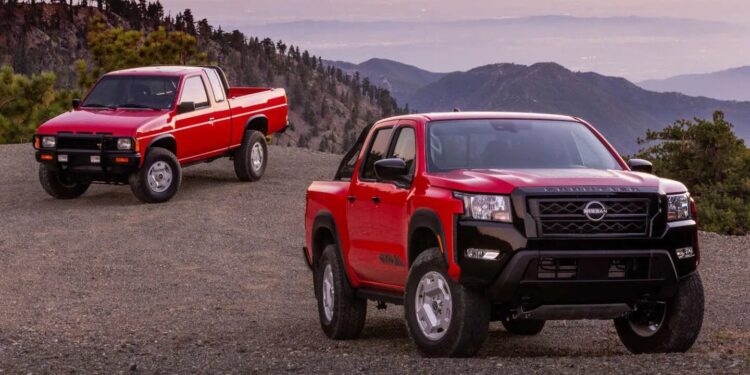 La Nissan Frontier estilo retro.