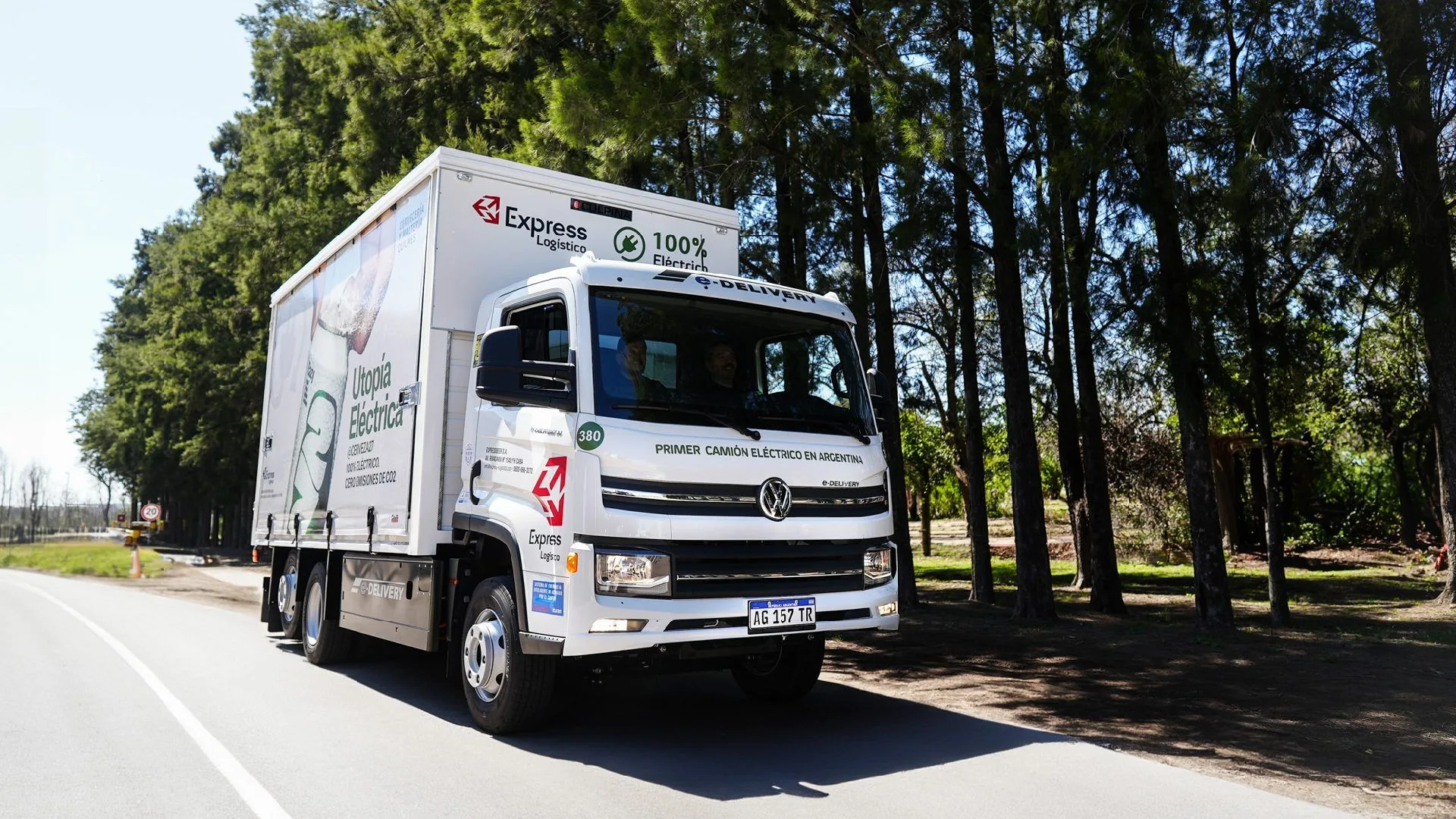 El primer camión eléctrico en Argentina es de Volkswagen ¿cómo es el e-Delivery?
