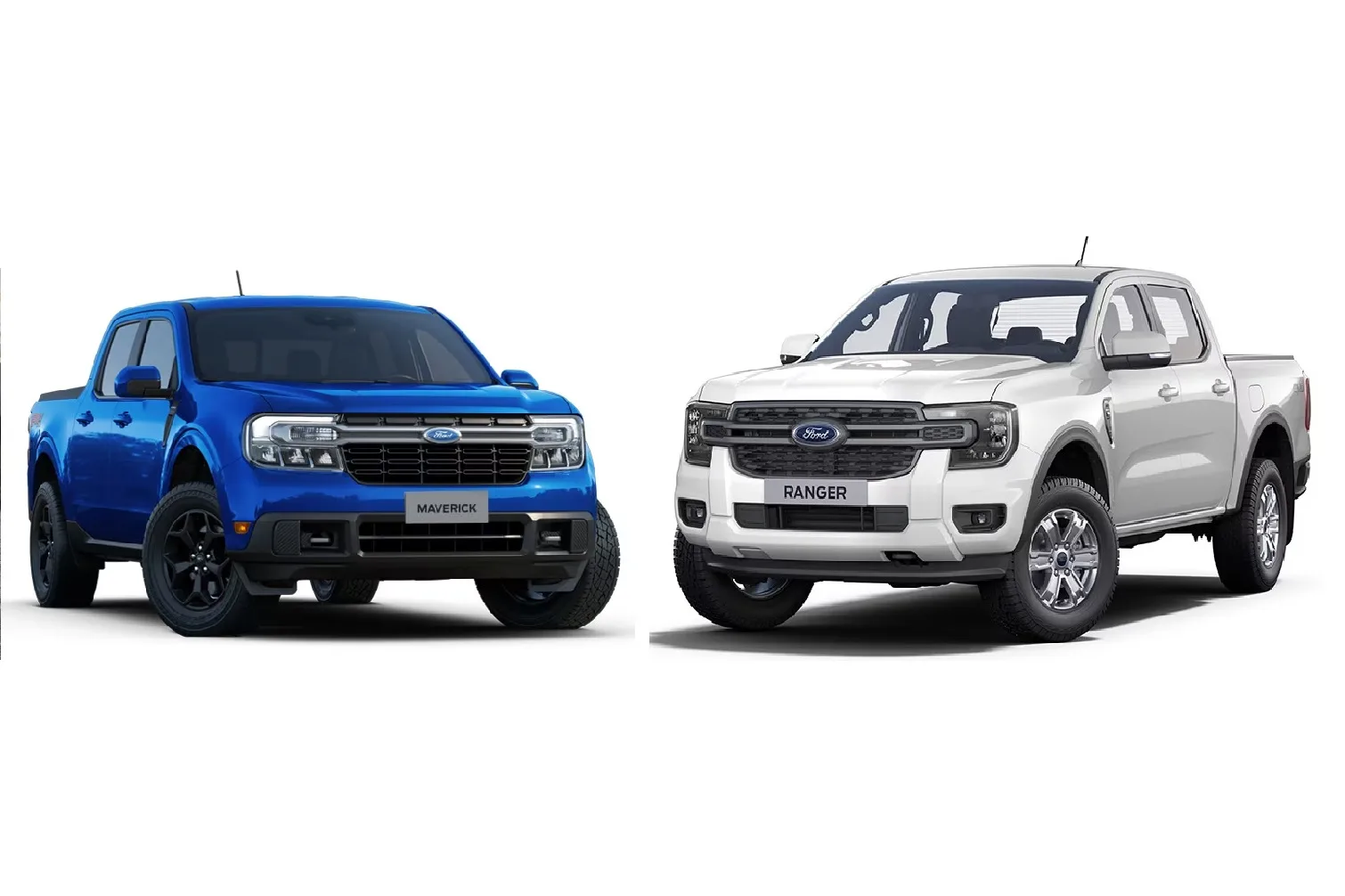 Ford Ranger vs Maverick: precios de las pickups en octubre
