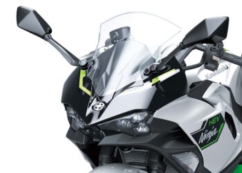 Los autos no son los único híbridos, conocé la Kawasaki Ninja 7 HEV