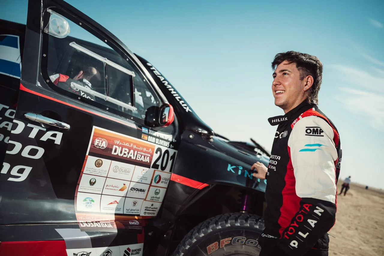Juan Cruz Yacopini, premiado y listo para un nuevo desafío en el Dakar 2024