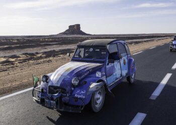 La travesía de André Citroën por el Sahara recreada por argentinos