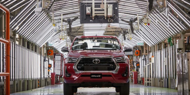 Toyota despide el 2023 alcanzando un récord de unidades producidas en Argentina