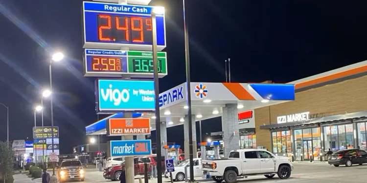 Estación de servicio en EE.UU.