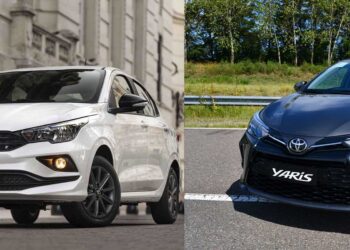 Fiat Cronos versus Toyota Yaris