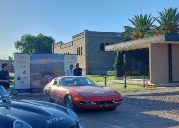 La Ferrari que dejó a todos locos en el Rally de las Bodegas