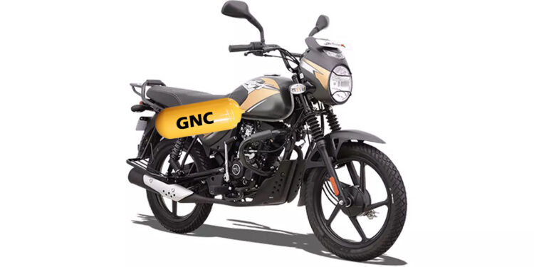 Bajaj lanzará una moto a GNC