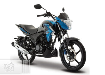 moto italika-125z azul y negra