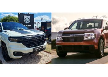 Ram Rampage VS Ford Maverick ¿Cuánto cuestan en abril?