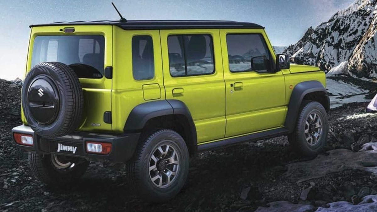 Suzuki-Jimny-5-puertas amarillo 2