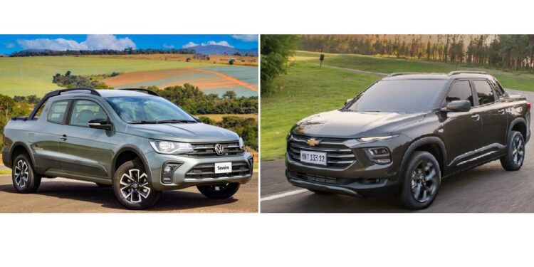 Precios de camionetas: Chevrolet Montana vs Volkswagen Saveiro