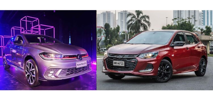 Autos económicos: mirá el Chevrolet Onix vs Volkswagen Polo