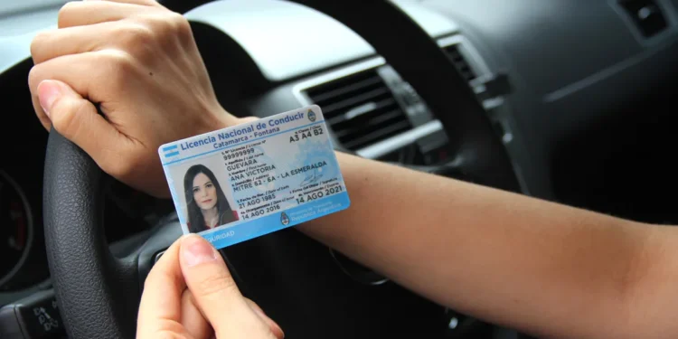 licencia de conducir con rto