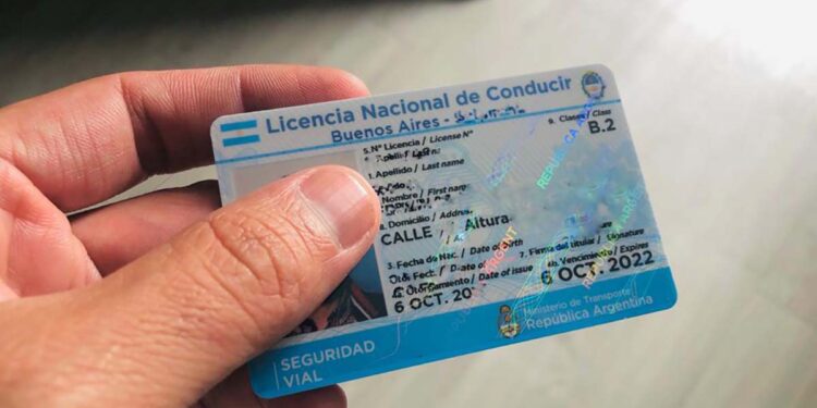 licencia de conducir