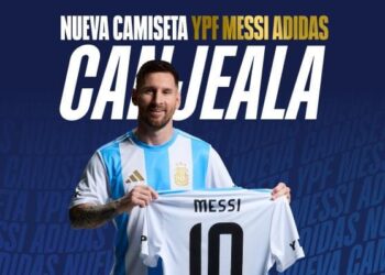 messi camiseta 2024 ypf