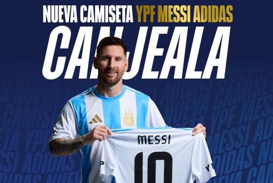 messi camiseta 2024 ypf