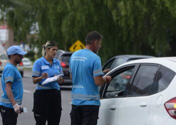 Operativo: multas por circular con la VTV vencida.