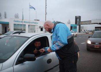 Operativo: multas por circular con la VTV vencida.