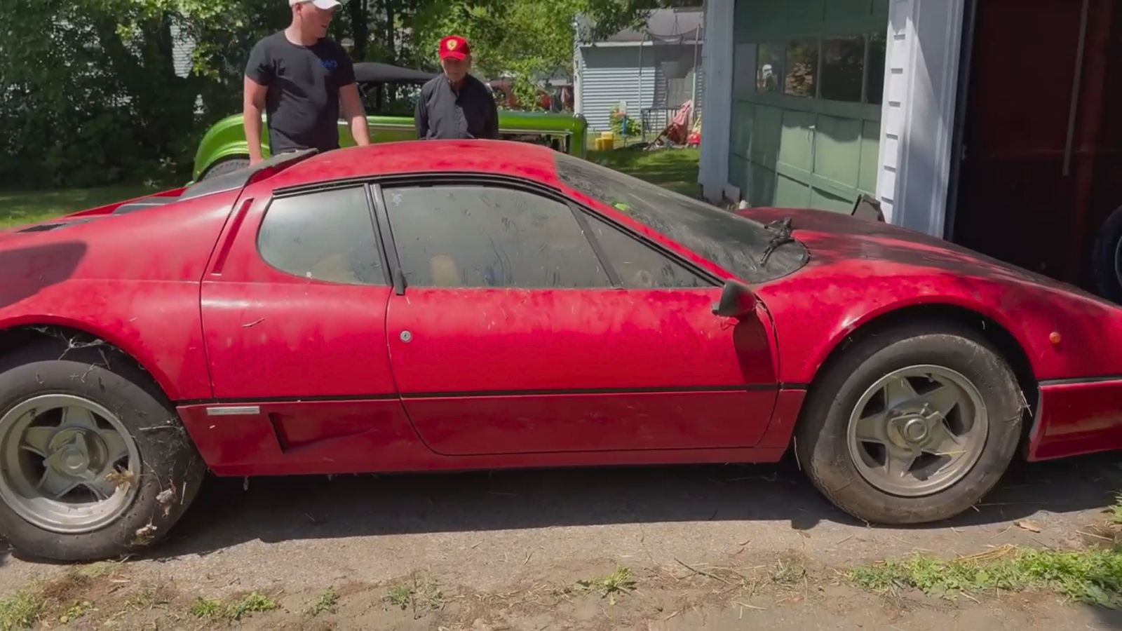 Ferrari 512 BB: llevaba 28 años escondida en un garaje