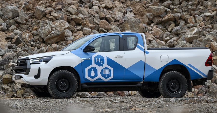 Toyota Hilux a hidrogeno