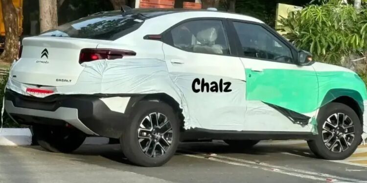 Citroën Basalt: fotos espías