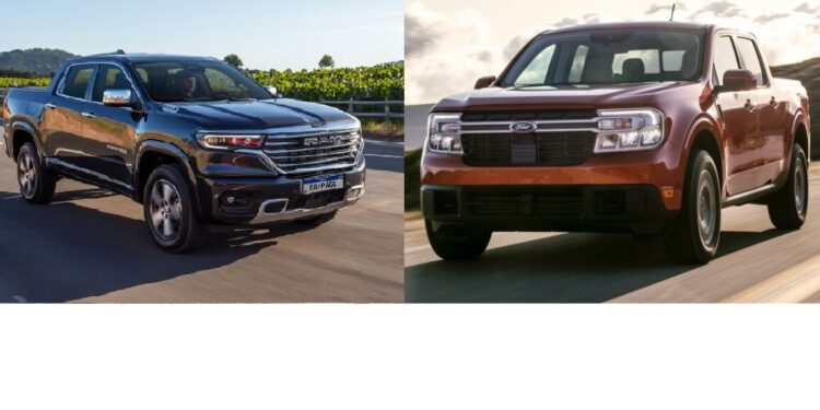 Ford Maverick VS RAM Rampage ¿Cuál es su precio base en Julio?