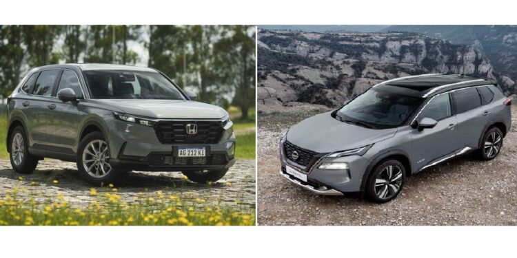 Honda CR-V VS Nissan X-Trail: Esto cuestan en pesos y con precios rebajados
