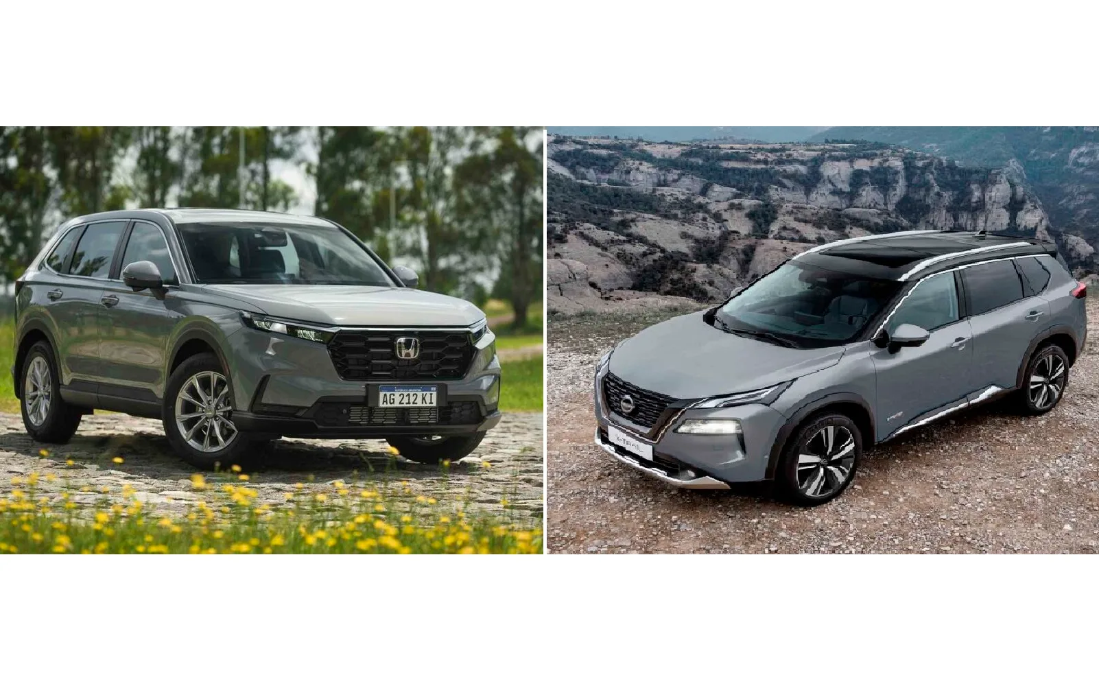 Honda CR-V VS Nissan X-Trail: Esto cuestan en pesos y con precios rebajados