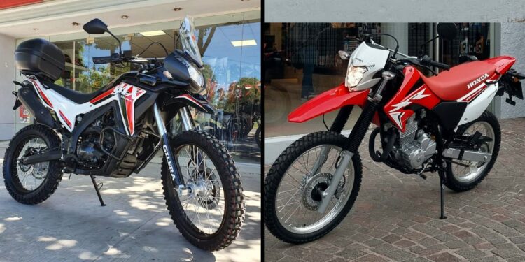 Motos Enduro: Gilera vs Honda