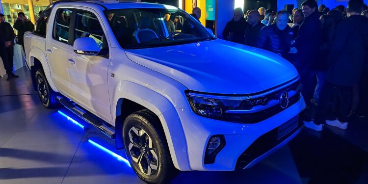 La nueva Volkswagen Amarok pisó fuerte en su presentación en Mendoza