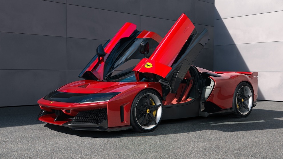 La increíble Ferrari F80 y su diseño de lujo