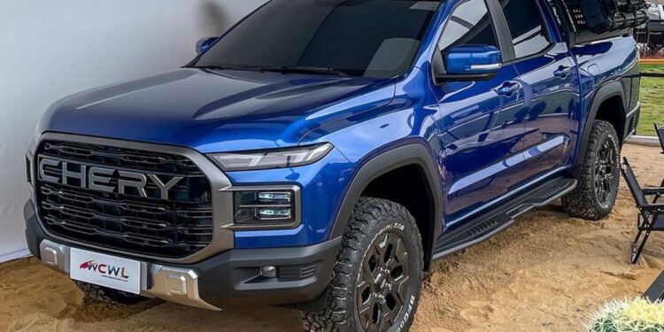 Chery KP11: se viene la pick-up china se aproxima al mundo