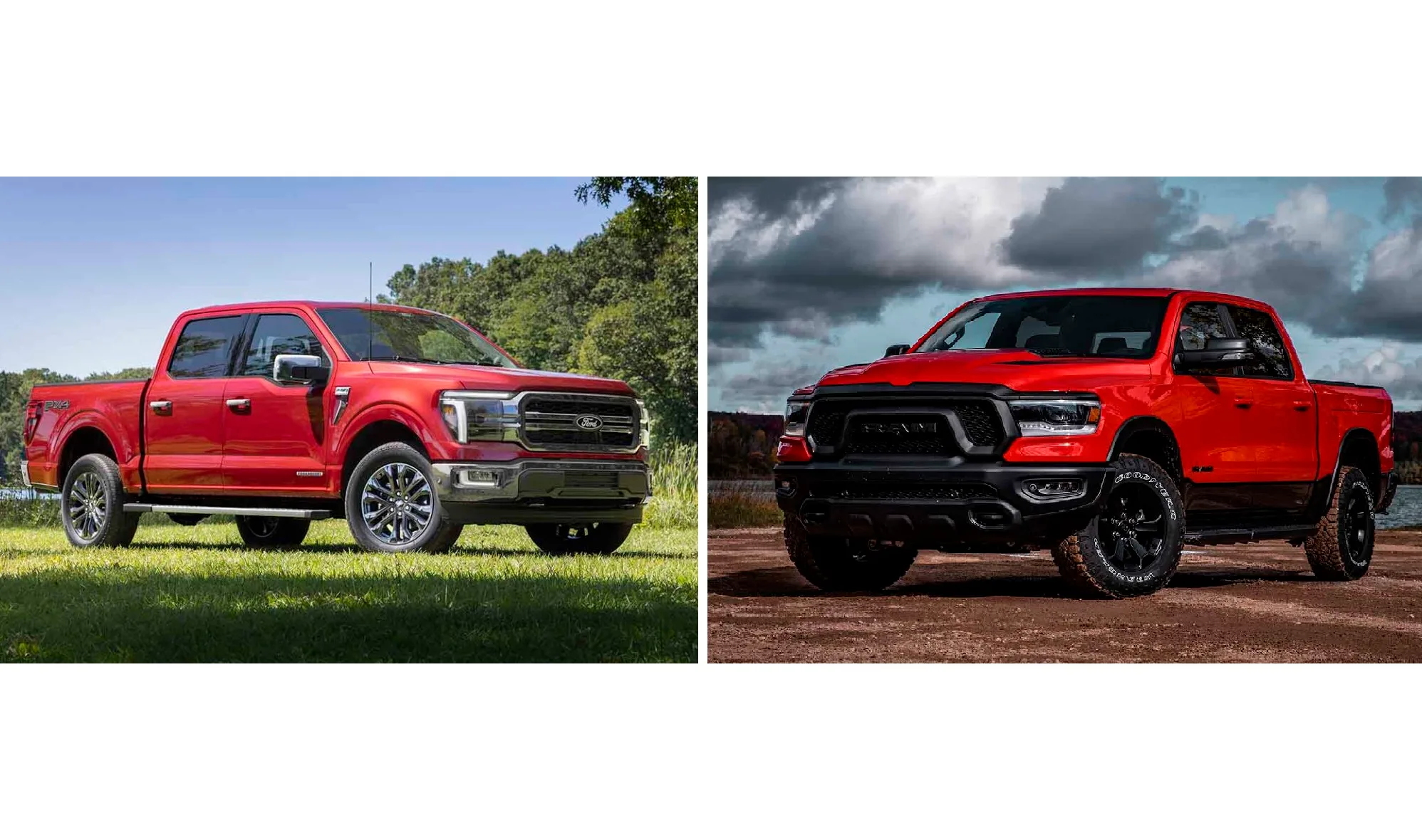 Ford F-150 2025 VS Ram 1500 ¿Cuánto cuestan en octubre?