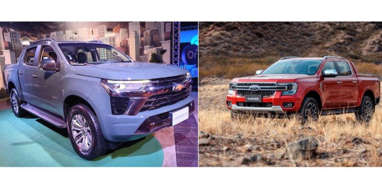 Lucha histórica: Los precios de la Nueva Chevrolet S10 vs Ford Ranger