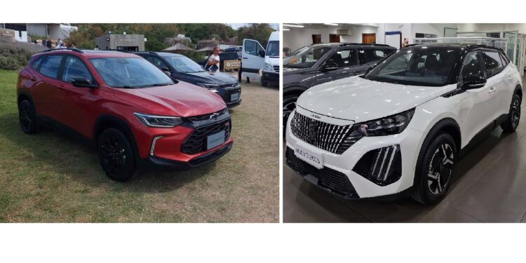 Peugeot 2008 VS Chevrolet Tracker: sus precios hoy