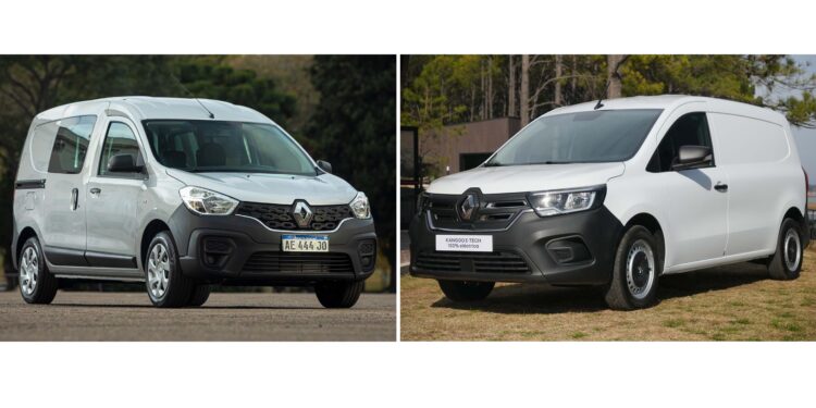 Kangoo E-Tech VS Renault Kangoo Express nafta o Diesel: esto cuestan hoy