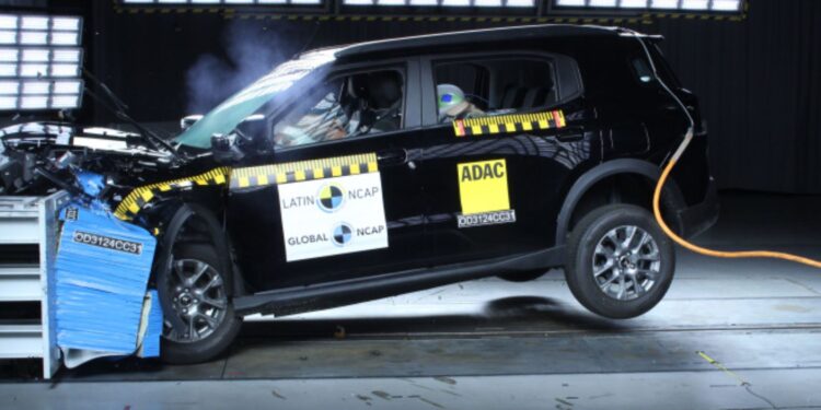 Citröen C3 Aircross obtuvo cero estrellas en seguridad