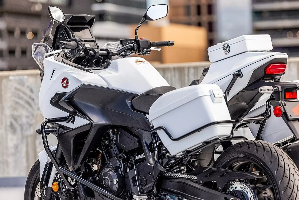 Esta moto no es para cualquiera: el modelo que Honda diseñó solo para policías