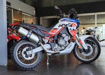 Conocimos la versión 2025 de la imponente trail adventure, Aprilia Tuareg 660