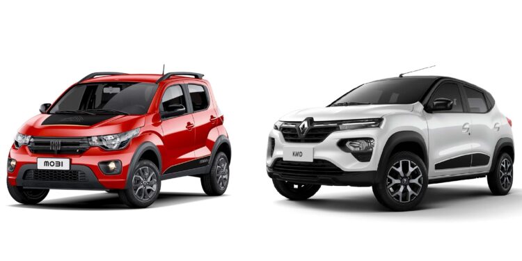Fiat Mobi VS Renault Kwid: esto cuestan en Argentina los más económicos