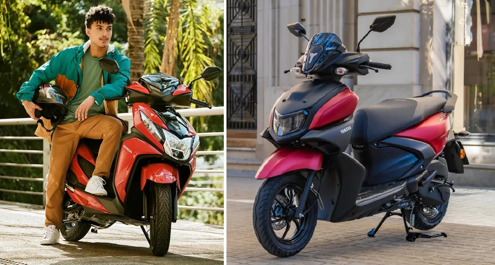 Honda Elite 125 VS Yamaha Ray ZR 125: precios hoy